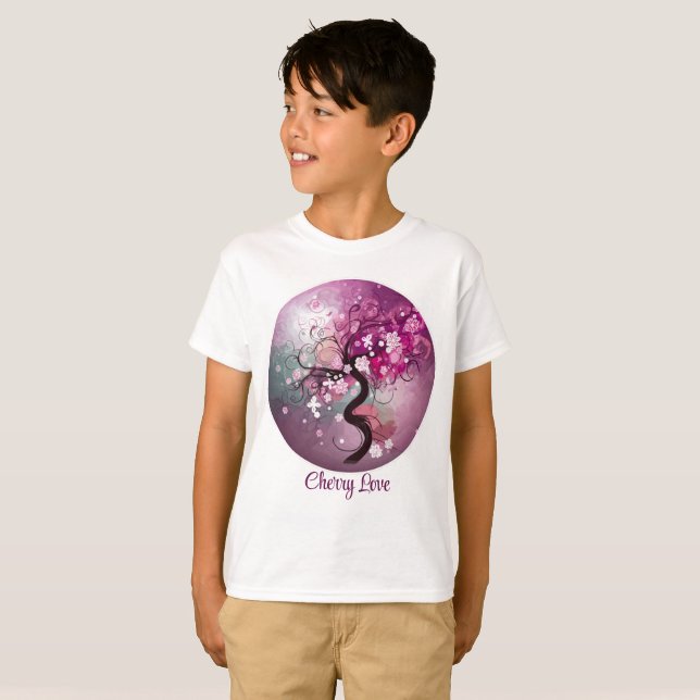 Enchanted Cherry Dance T-Shirt (Front Full)