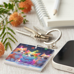 Enchanted Christmas Glow Key Ring