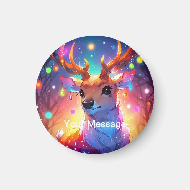Enchanted Christmas Glow Magnet (Front)
