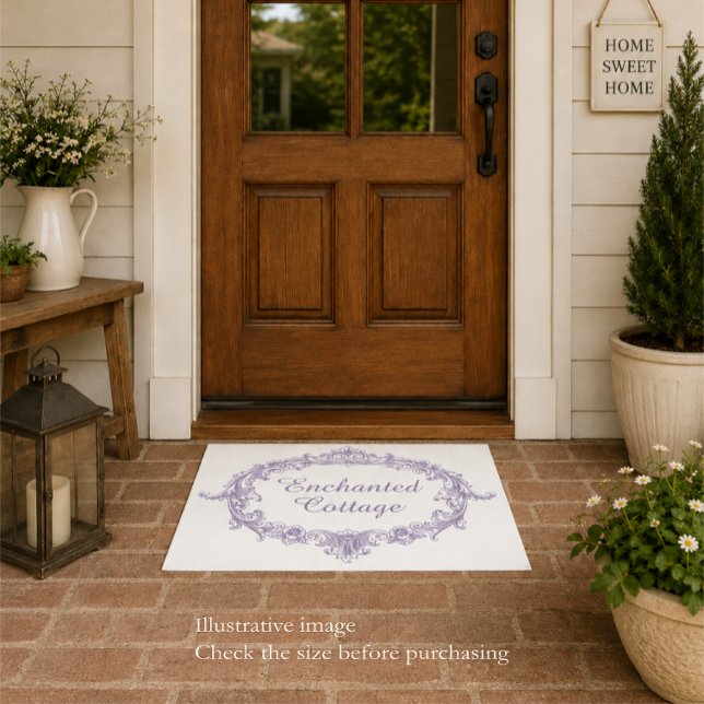 Enchanted Cottage Doormat - Lavender (Enchanted Cottage Doormat Lavender)