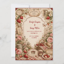 Enchanted cottagecore berry garden Wedding