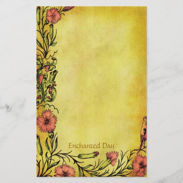 Enchanted Day - Mediaeval Stationery (Front)