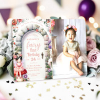 Enchanted Doorway Fairy First Birthday Party Photo