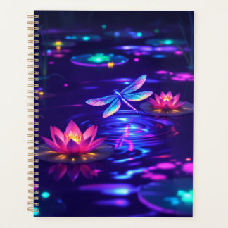 Enchanted Dragonfly Glow Planner | Yearly, Monthly