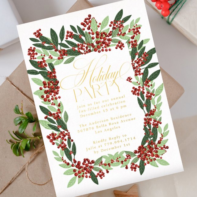 Enchanted Elegance Botanical Christmas Party (Creator Uploaded)