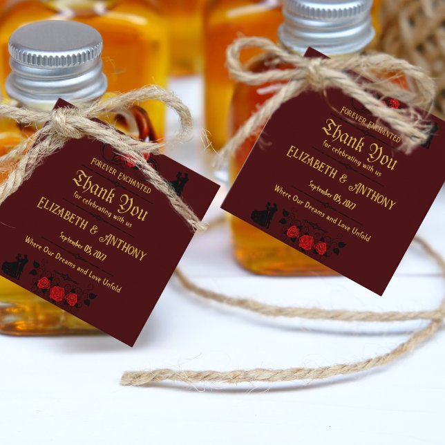 Enchanted Elegance Wedding Favour Tags (Creator Uploaded)