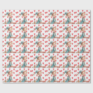 Enchanted Elf North Pole Christmas Wrapping Paper