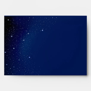 Enchanted Evening Nighttime Wedding Starry Night Envelope