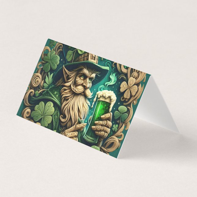 Enchanted Evening of Ale A Leprechauns Toast  (Front)