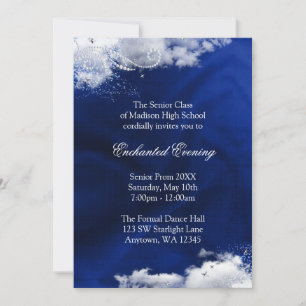 Enchanted Evening Prom Formal Invitations