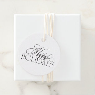 Enchanted Evergreen Elegance Christmas Favour Tags