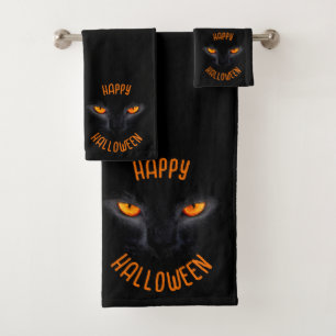 Enchanted Eyes & Midnight Whispers Bath Towel Set