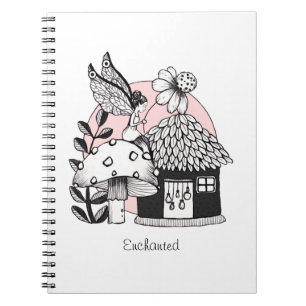 Enchanted Fairy And Fairy House Notebook