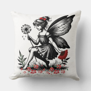 Enchanted Fairy Art Tee – Whimsical & Ethereal Fan Cushion