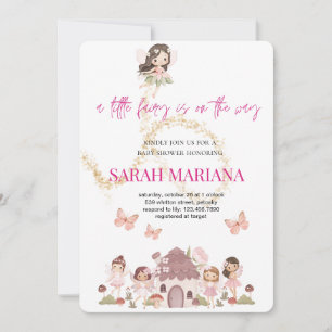 Enchanted Fairy Baby Shower Invitation