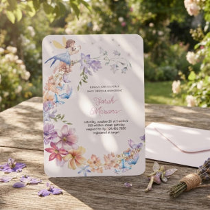 Enchanted Fairy Baby Shower Invitation