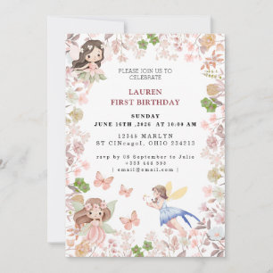 Enchanted Fairy Birthday Invitation
