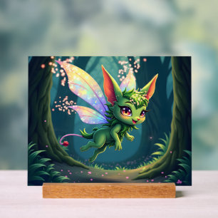 Enchanted Fairy Critter – Magical Forest Sprite  Acrylic Sign