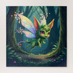 Enchanted Fairy Critter – Magical Forest Sprite  Jigsaw Puzzle
