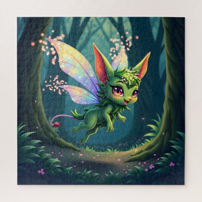 Enchanted Fairy Critter – Magical Forest Sprite  Jigsaw Puzzle (Vertical)