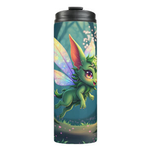 Enchanted Fairy Critter – Magical Forest Sprite  Thermal Tumbler