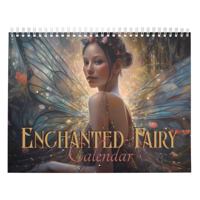 Enchanted Fairy Fantasy Fae Women 2024 Calendar (Cover)