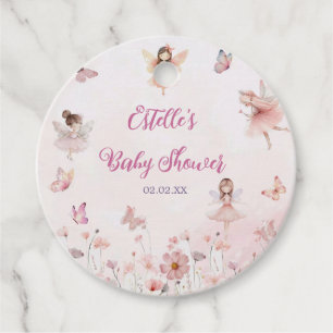 Enchanted Fairy Garden for Girl Baby Shower Favour Tags
