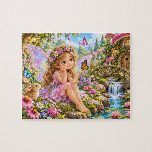 Enchanted Fairy Garden Jigsaw Puzzle