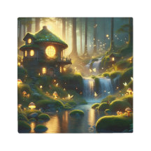 Enchanted Fairy Lights and Waterfall Dreams