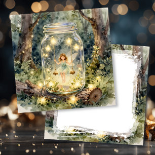Enchanted Fairy Themed Girl's Birthday Card