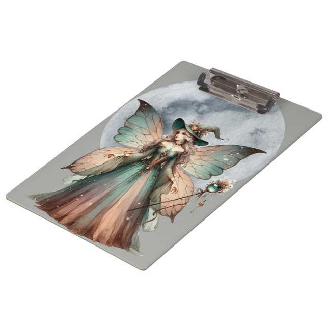 Enchanted Fairy Witch Fantasy Clipboard (Angled)