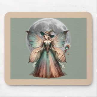 Enchanted Fairy Witch Mousepad