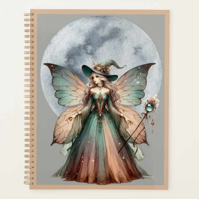 Enchanted Fairy Witch Planner (Front)