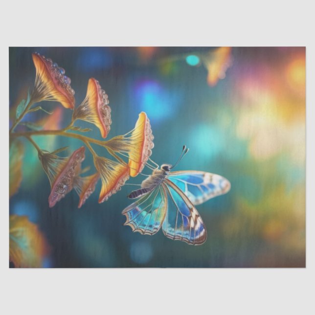 Enchanted Fairytale Butterfly dream Tissue Paper (Front)