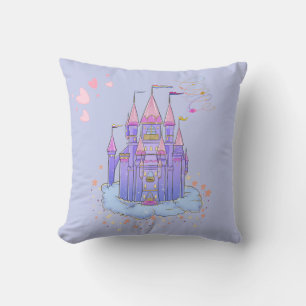Enchanted Fairytale Castle Pillow