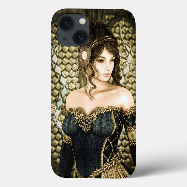 Enchanted Fairytale Princess Portrait Case-Mate iPhone Case (Back)