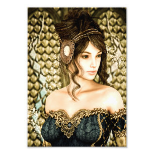 Enchanted Fairytale Princess Portrait Photo Print