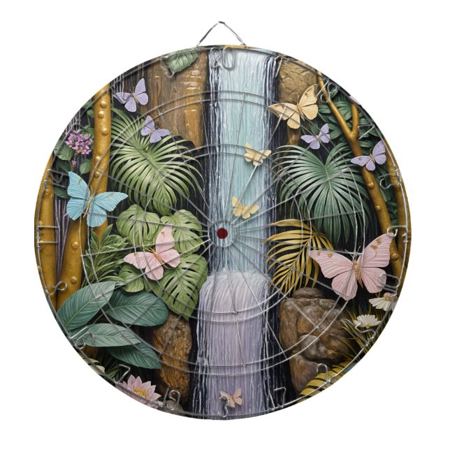Enchanted Falls Oasis Dartboard (Front)