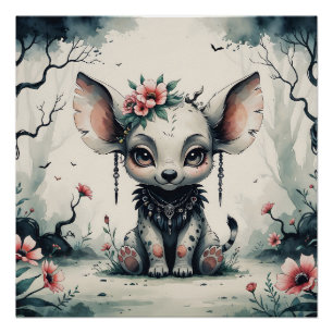 Enchanted Fantasy Creature  Poster