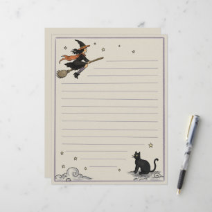 Enchanted Flight Lined 8.5" x 11" Custom Letterhead