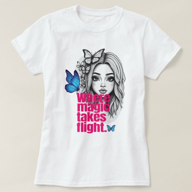 Enchanted Flight T-Shirt (Design Front)