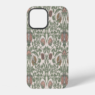 Enchanted floral vintage: retro wallpapers. iPhone 12 case