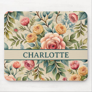 Enchanted Florals Mouse Pad