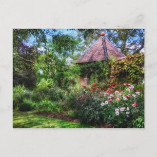 Enchanted Flower Garden Postcard