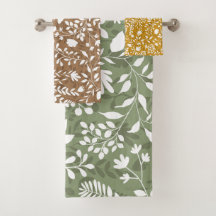 Enchanted Foliage Pretty Floral Garden Pattern