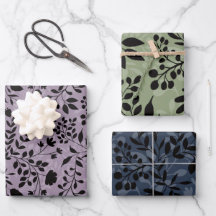 Enchanted Foliage Pretty Floral Garden Pattern