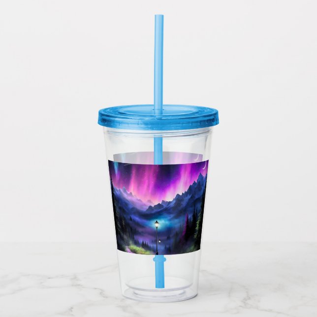 Enchanted Forest Acrylic Tumbler (Front)