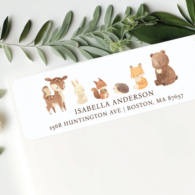 Enchanted Forest Baby Shower Address (Creator Uploaded)