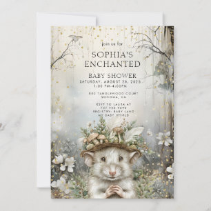 Enchanted Forest Baby Shower Invitation