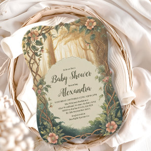 Enchanted Forest Baby Shower Invitation